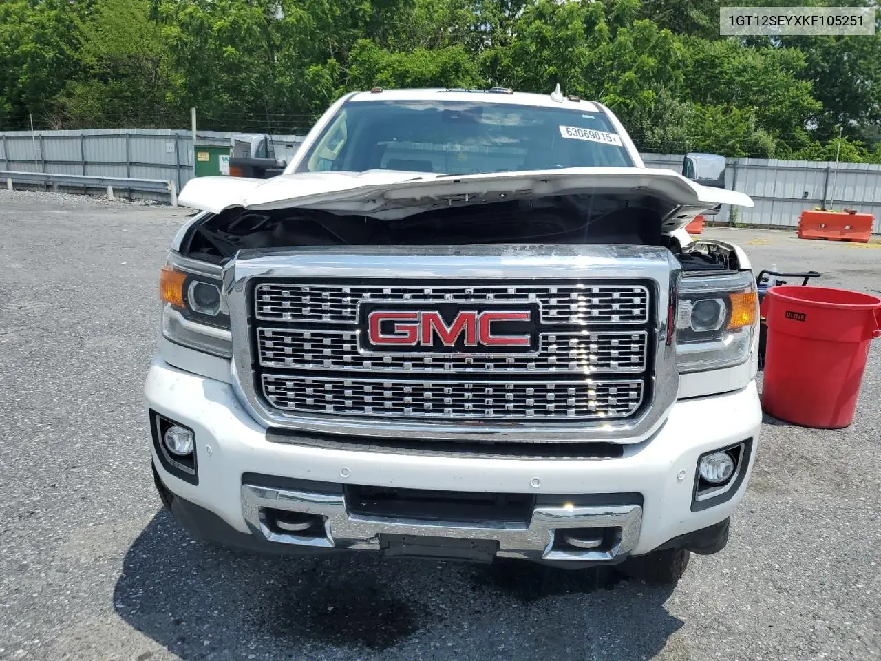 2019 GMC Sierra K2500 Denali VIN: 1GT12SEYXKF105251 Lot: 63069015