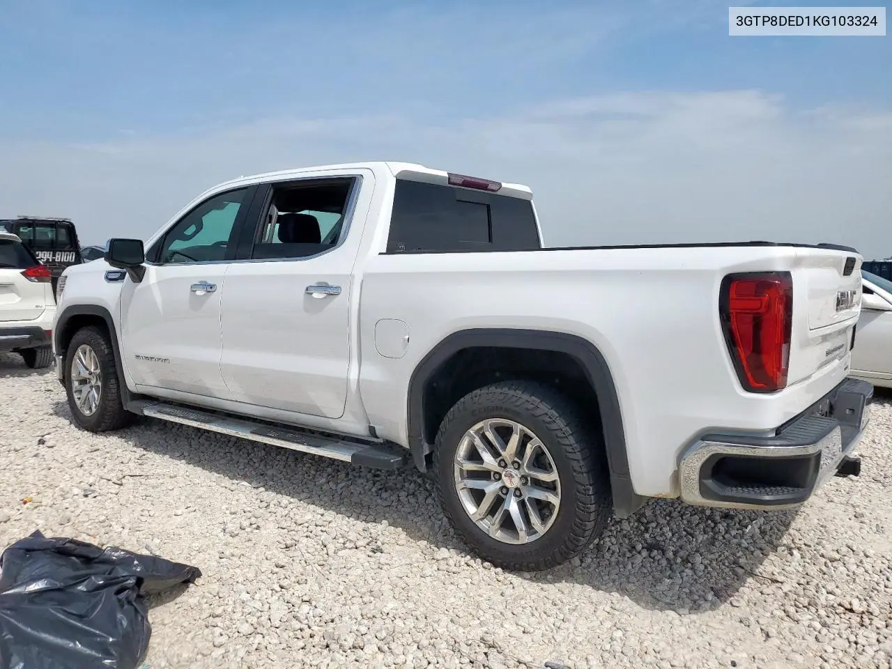 2019 GMC Sierra C1500 Slt VIN: 3GTP8DED1KG103324 Lot: 63299775