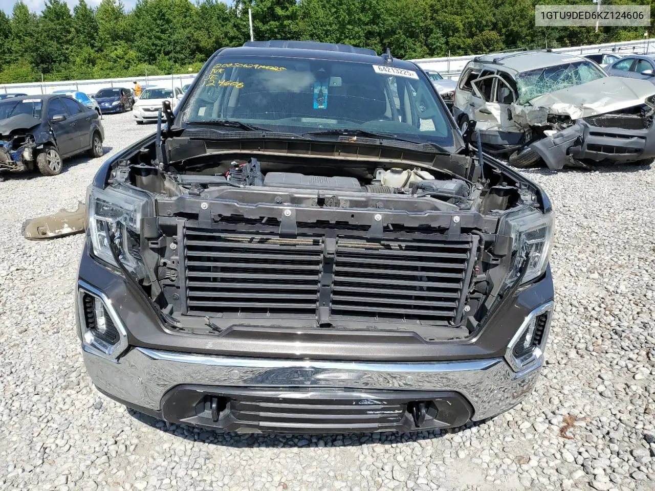 2019 GMC Sierra K1500 Slt VIN: 1GTU9DED6KZ124606 Lot: 64213225