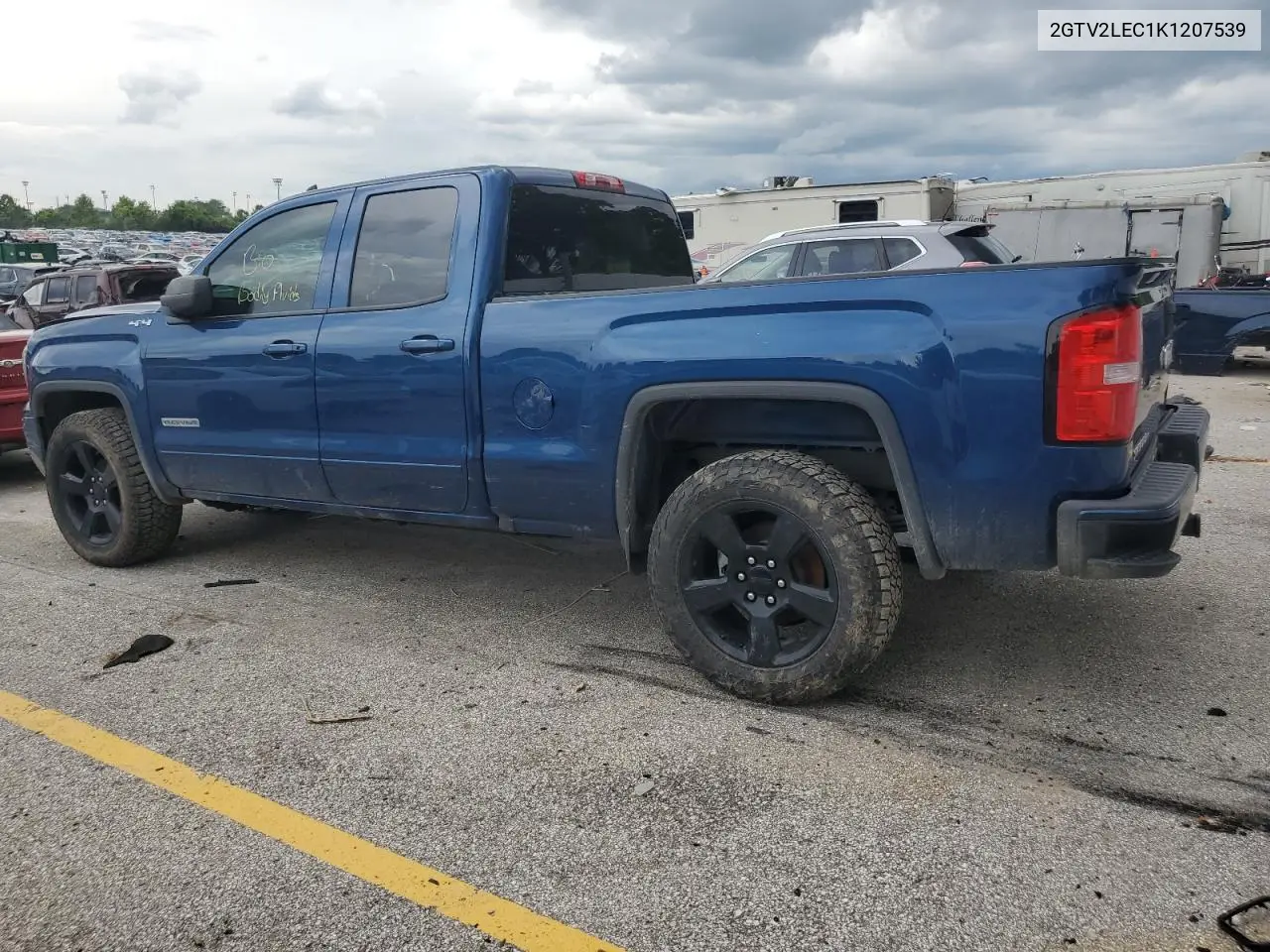 2019 GMC Sierra Limited K1500 VIN: 2GTV2LEC1K1207539 Lot: 64771895