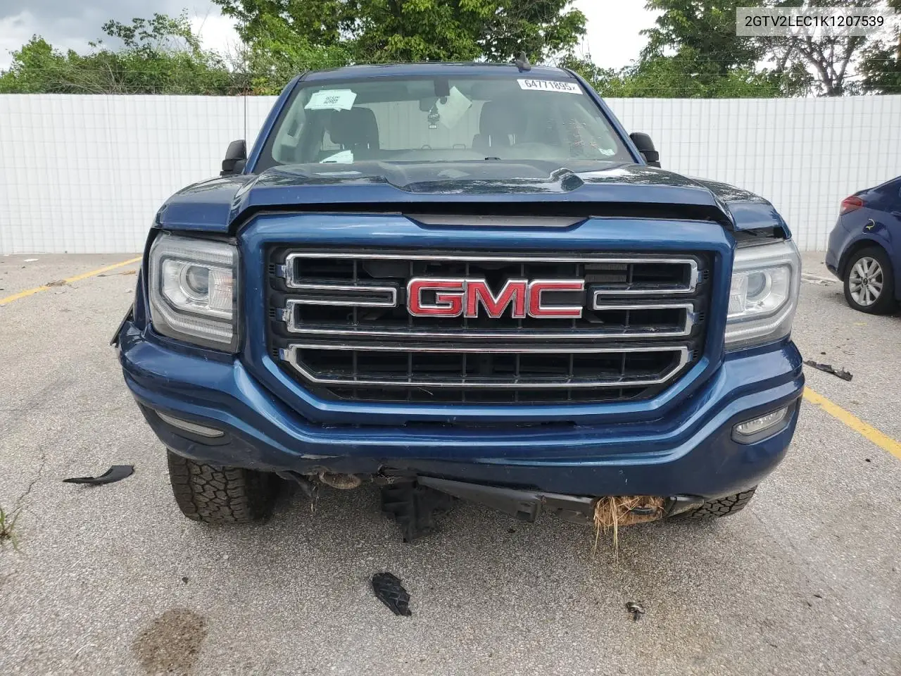 2019 GMC Sierra Limited K1500 VIN: 2GTV2LEC1K1207539 Lot: 64771895