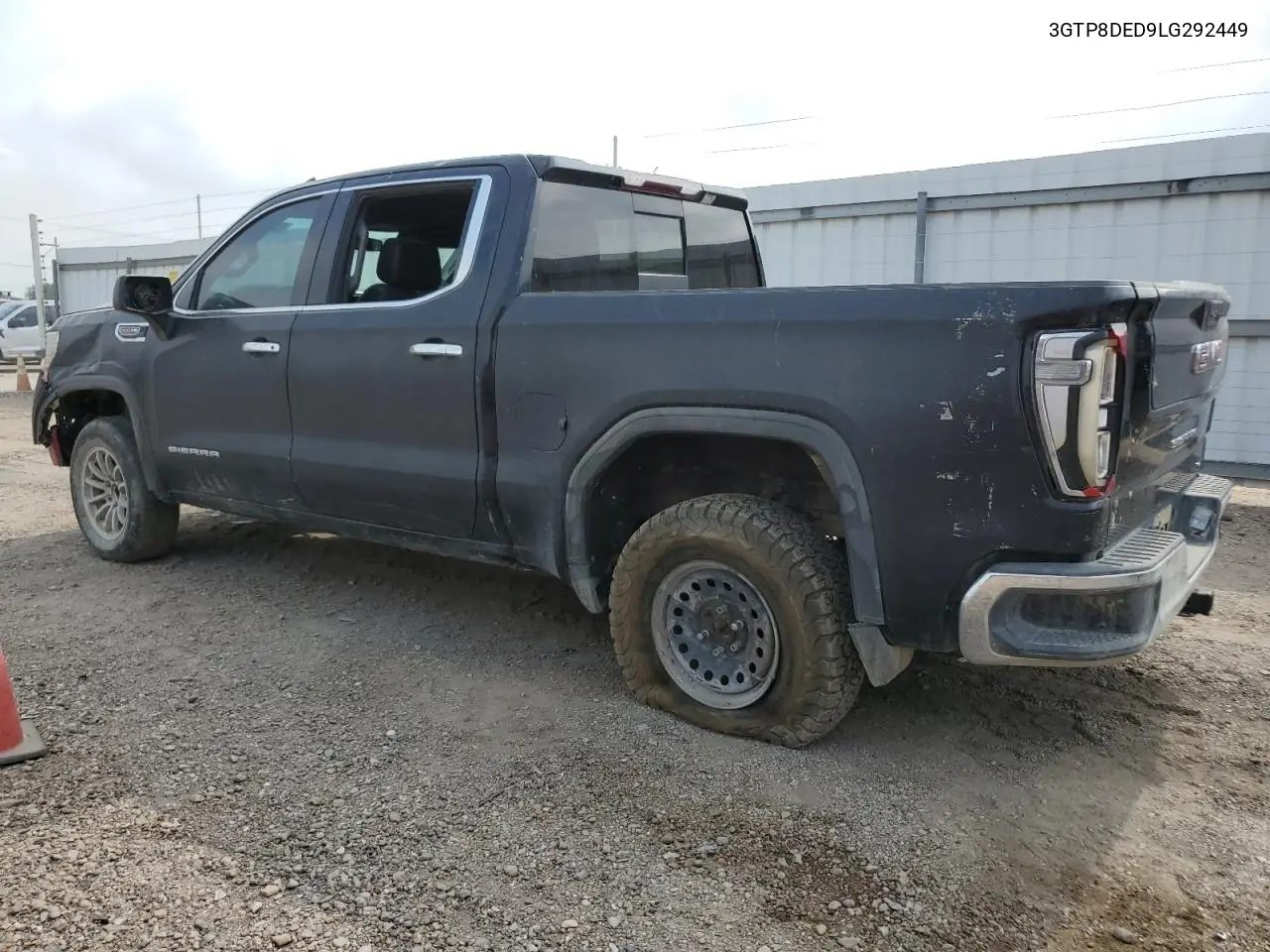 2020 GMC Sierra C1500 Slt VIN: 3GTP8DED9LG292449 Lot: 55072415