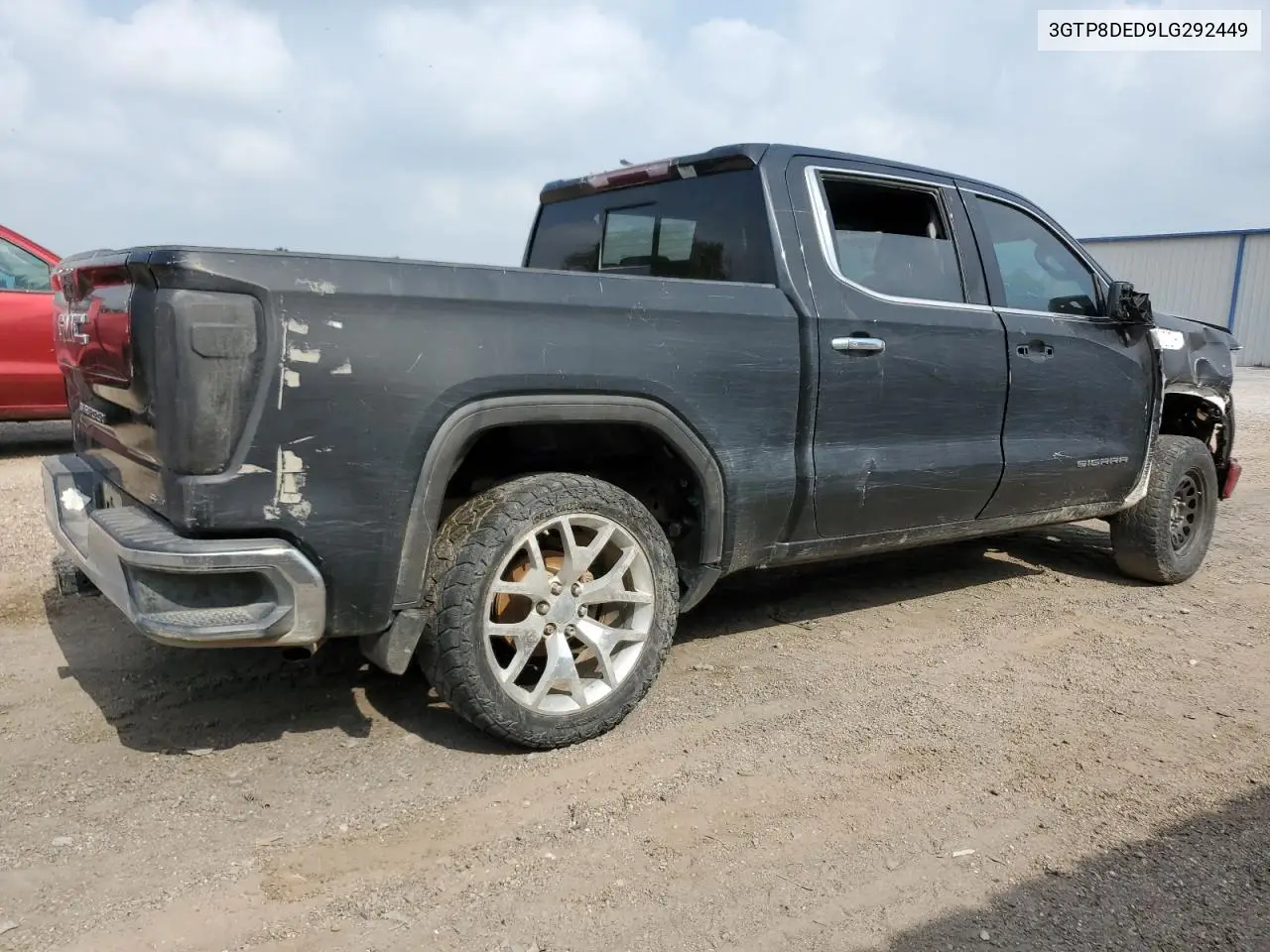 2020 GMC Sierra C1500 Slt VIN: 3GTP8DED9LG292449 Lot: 55072415