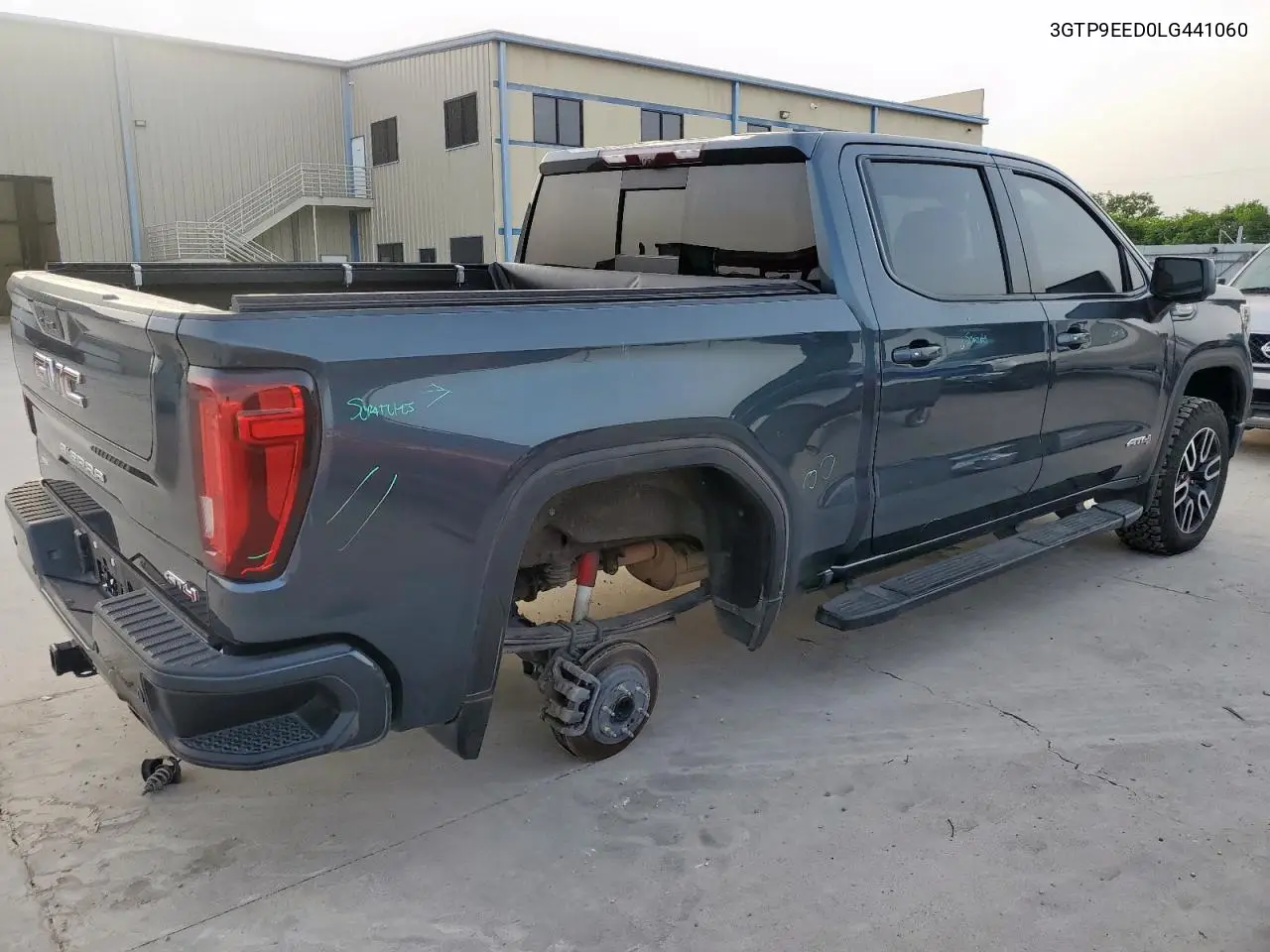 2020 GMC Sierra K1500 At4 VIN: 3GTP9EED0LG441060 Lot: 56176825