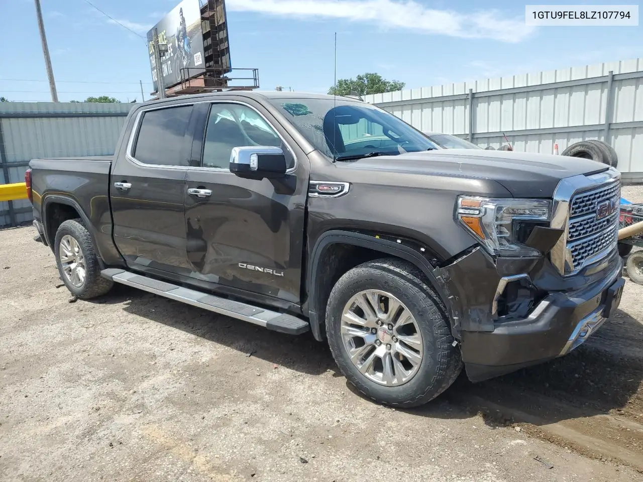 2020 GMC Sierra K1500 Denali VIN: 1GTU9FEL8LZ107794 Lot: 56690205