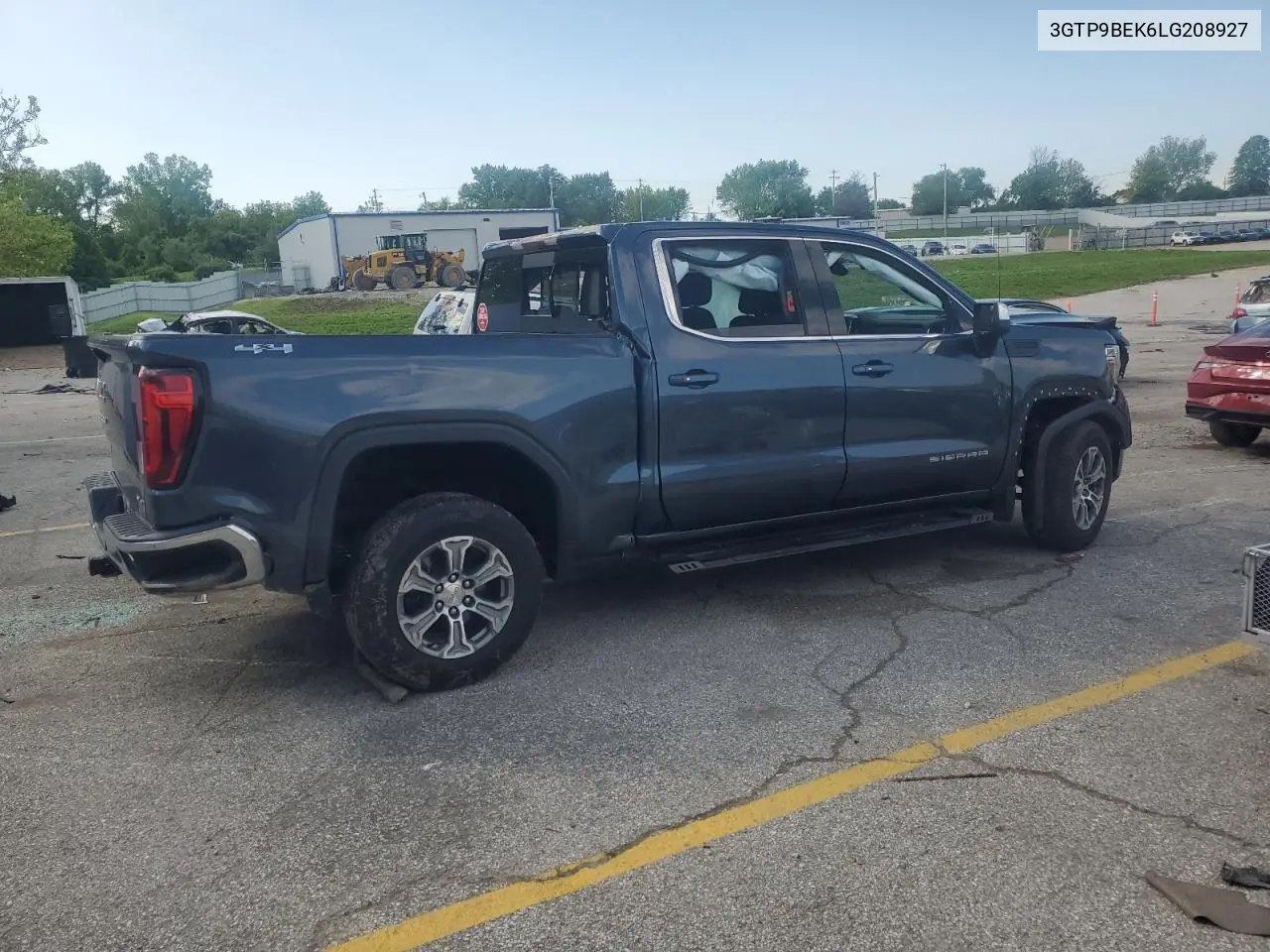 2020 GMC Sierra K1500 Sle VIN: 3GTP9BEK6LG208927 Lot: 56777325