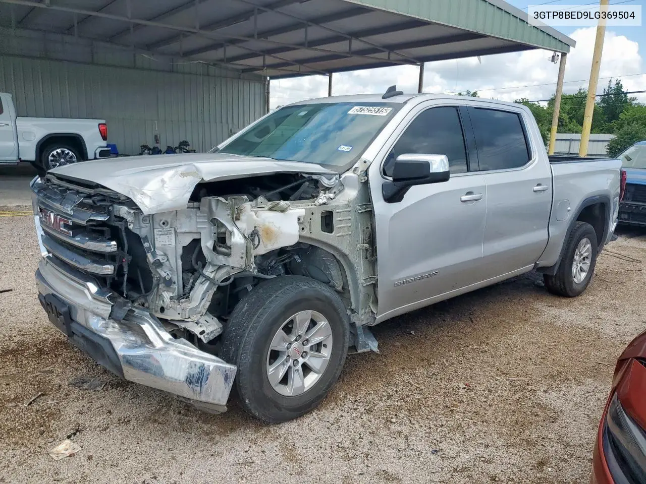 2020 GMC Sierra C1500 Sle VIN: 3GTP8BED9LG369504 Lot: 57525515