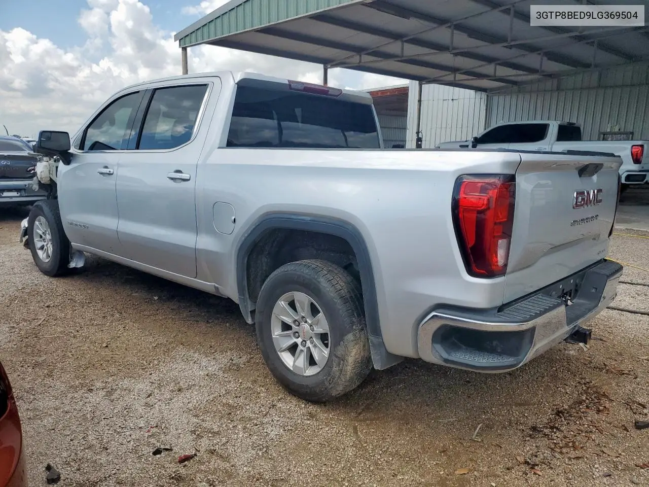2020 GMC Sierra C1500 Sle VIN: 3GTP8BED9LG369504 Lot: 57525515