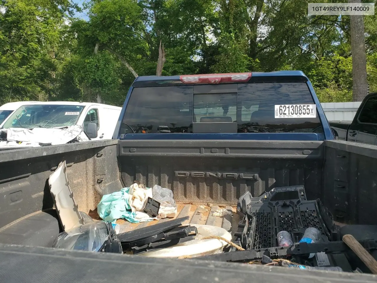 2020 GMC Sierra K2500 Denali VIN: 1GT49REY9LF140009 Lot: 62130855