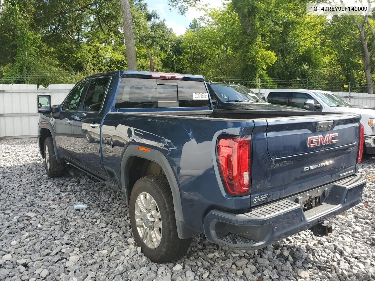 2020 GMC Sierra K2500 Denali VIN: 1GT49REY9LF140009 Lot: 62130855