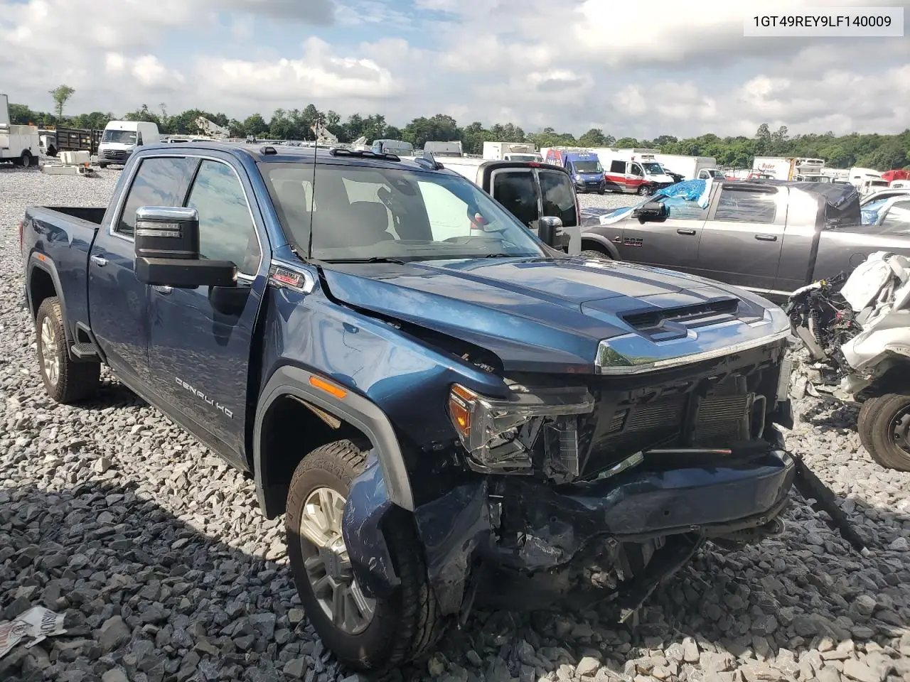 2020 GMC Sierra K2500 Denali VIN: 1GT49REY9LF140009 Lot: 62130855