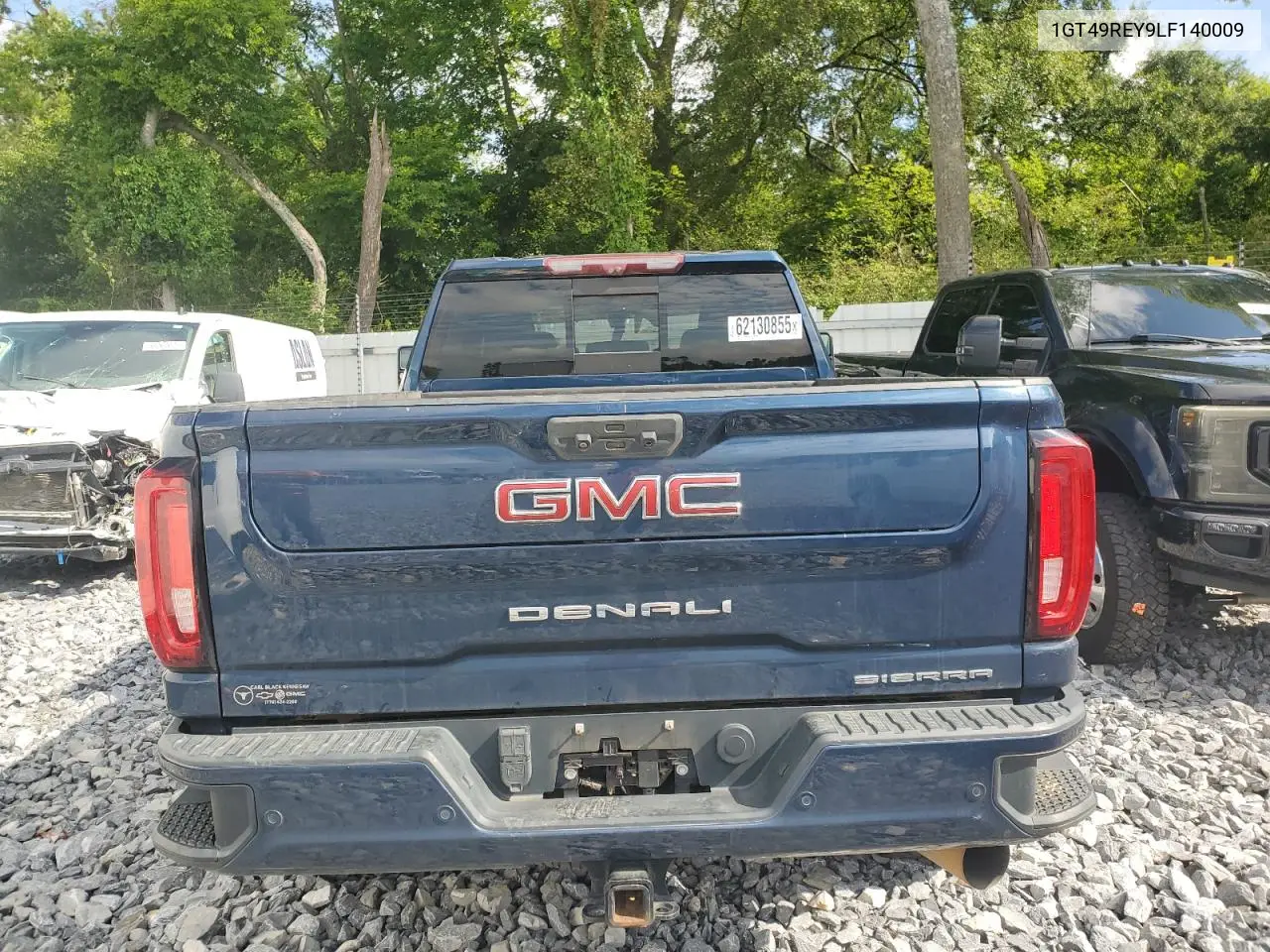 2020 GMC Sierra K2500 Denali VIN: 1GT49REY9LF140009 Lot: 62130855