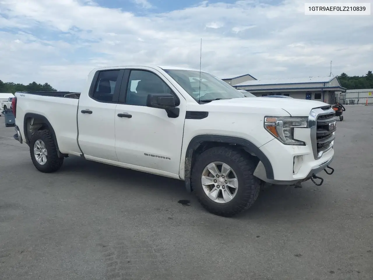2020 GMC Sierra K1500 VIN: 1GTR9AEF0LZ210839 Lot: 62633635