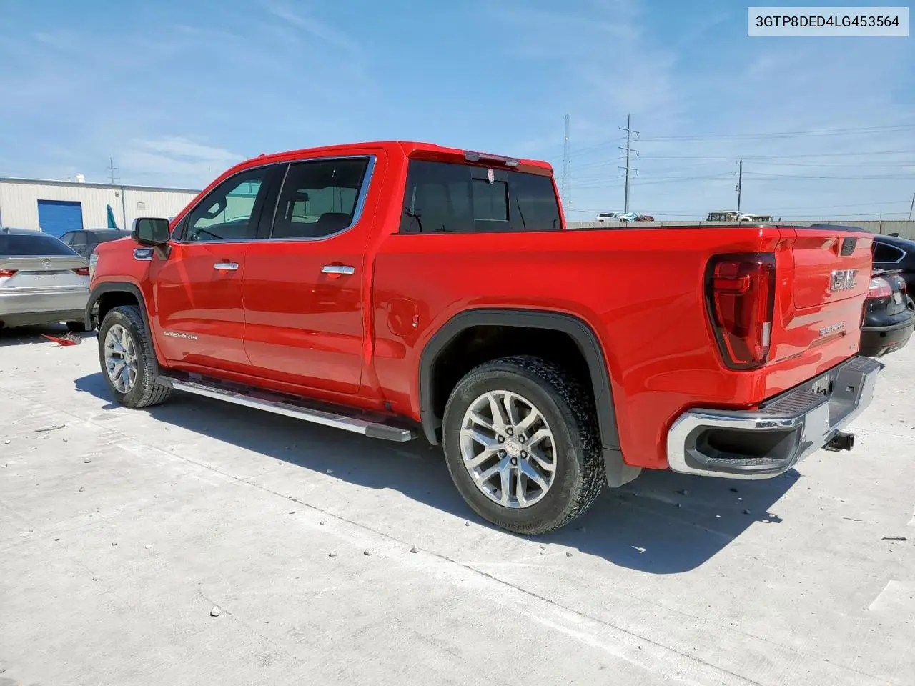 2020 GMC Sierra C1500 Slt VIN: 3GTP8DED4LG453564 Lot: 62751455