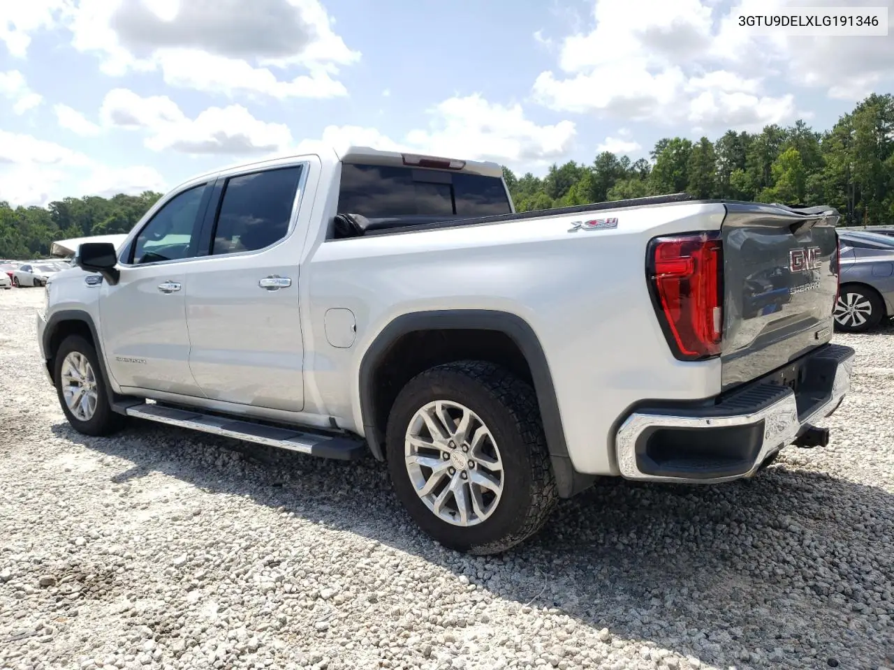 2020 GMC Sierra K1500 Slt VIN: 3GTU9DELXLG191346 Lot: 62992975