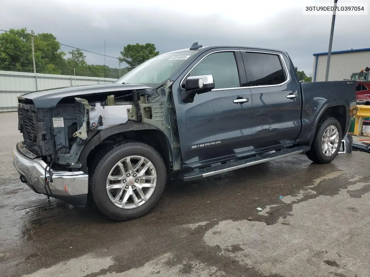2020 GMC Sierra K1500 Slt VIN: 3GTU9DED7LG397054 Lot: 63016835