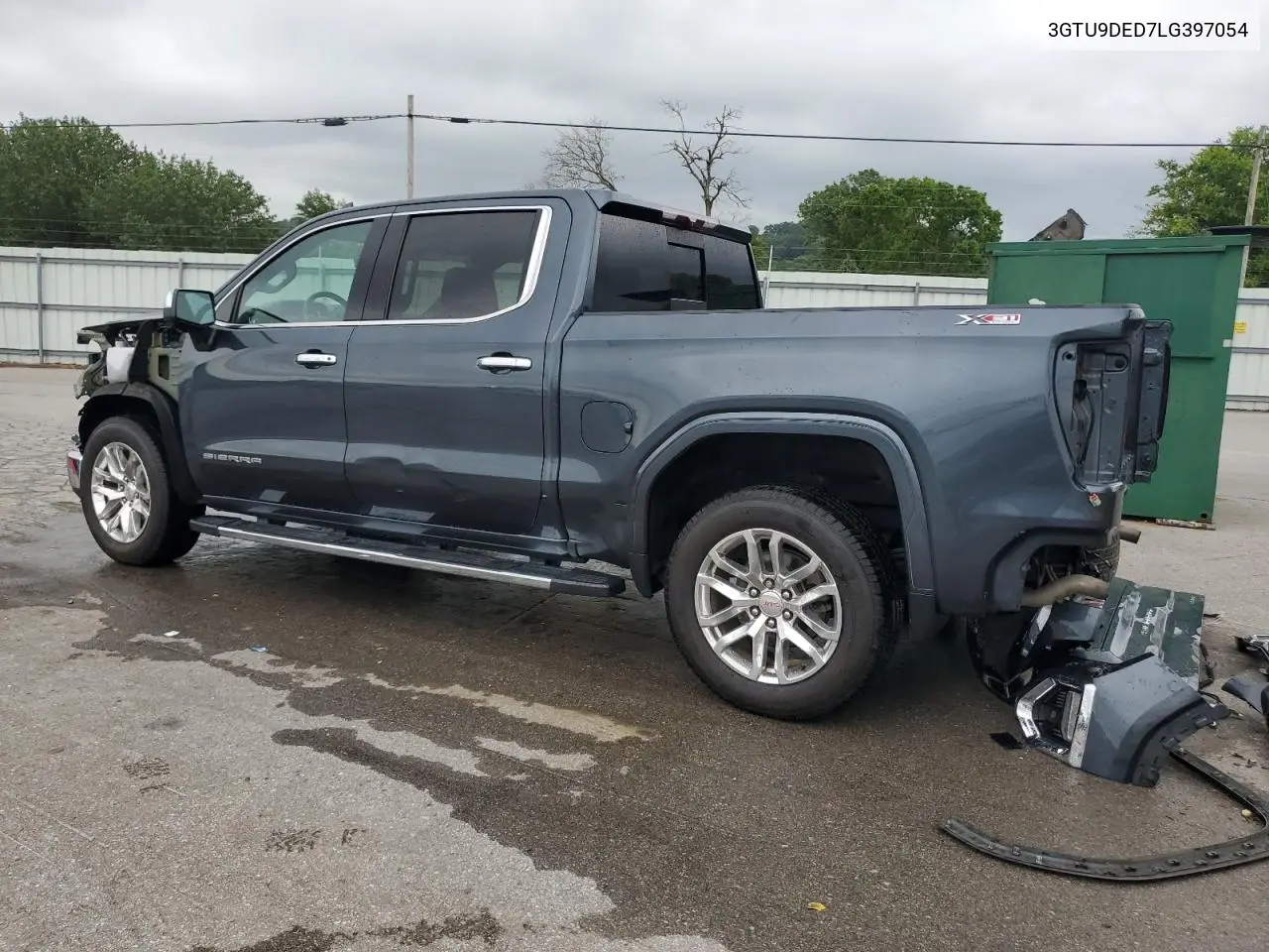 2020 GMC Sierra K1500 Slt VIN: 3GTU9DED7LG397054 Lot: 63016835