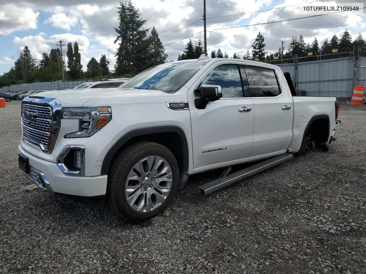 2020 GMC Sierra K1500 Denali VIN: 1GTU9FEL3LZ109548 Lot: 63048835