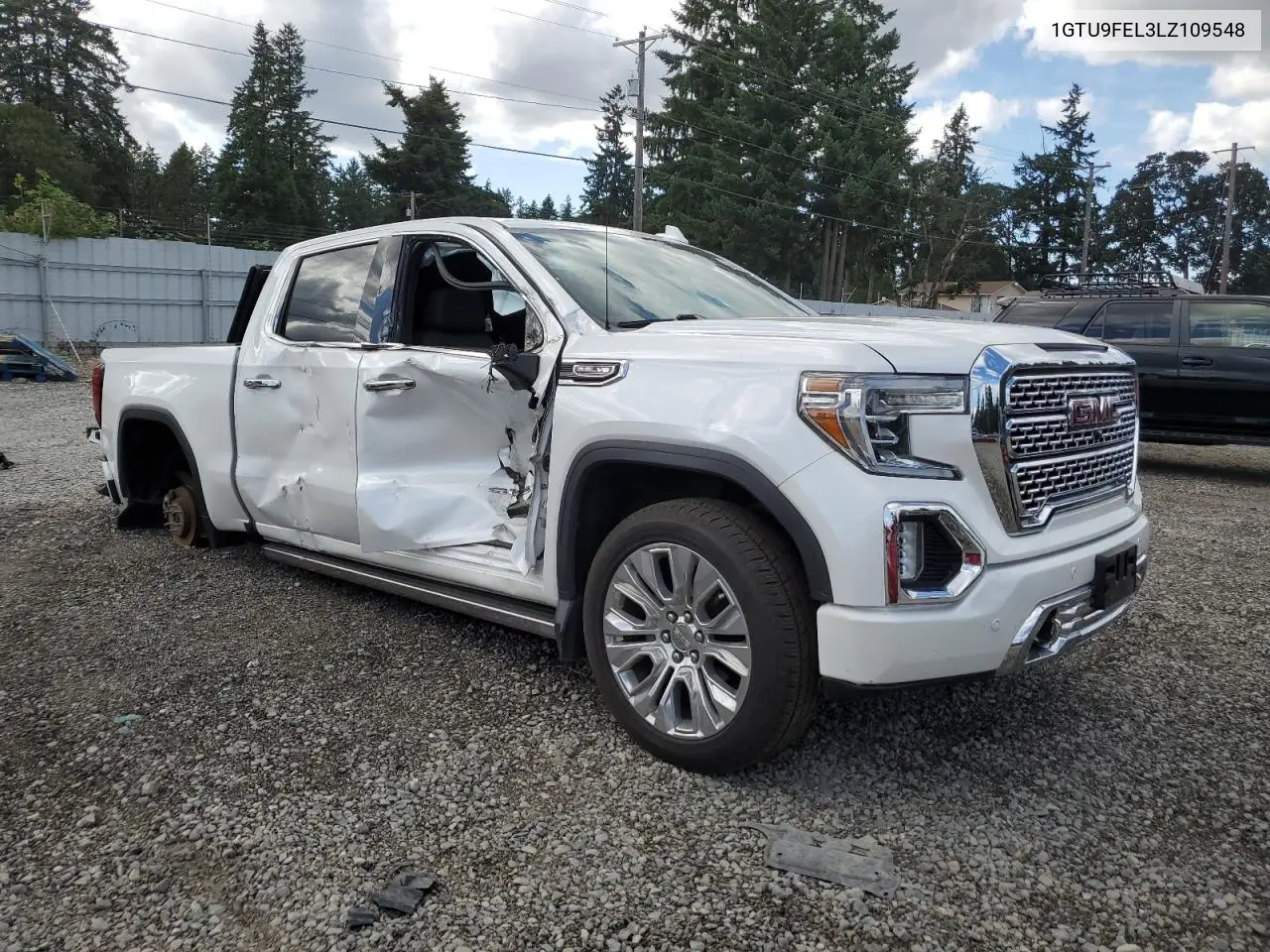 2020 GMC Sierra K1500 Denali VIN: 1GTU9FEL3LZ109548 Lot: 63048835