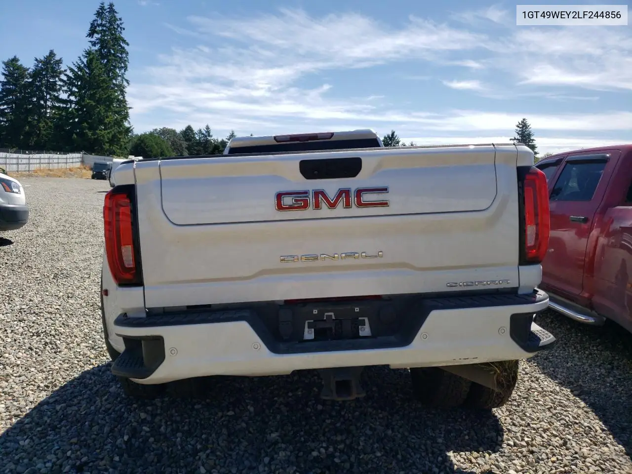 2020 GMC Sierra K3500 Denali VIN: 1GT49WEY2LF244856 Lot: 63110605