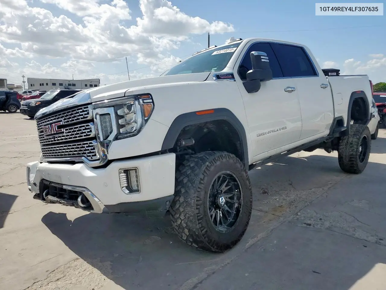 2020 GMC Sierra K2500 Denali VIN: 1GT49REY4LF307635 Lot: 63214015