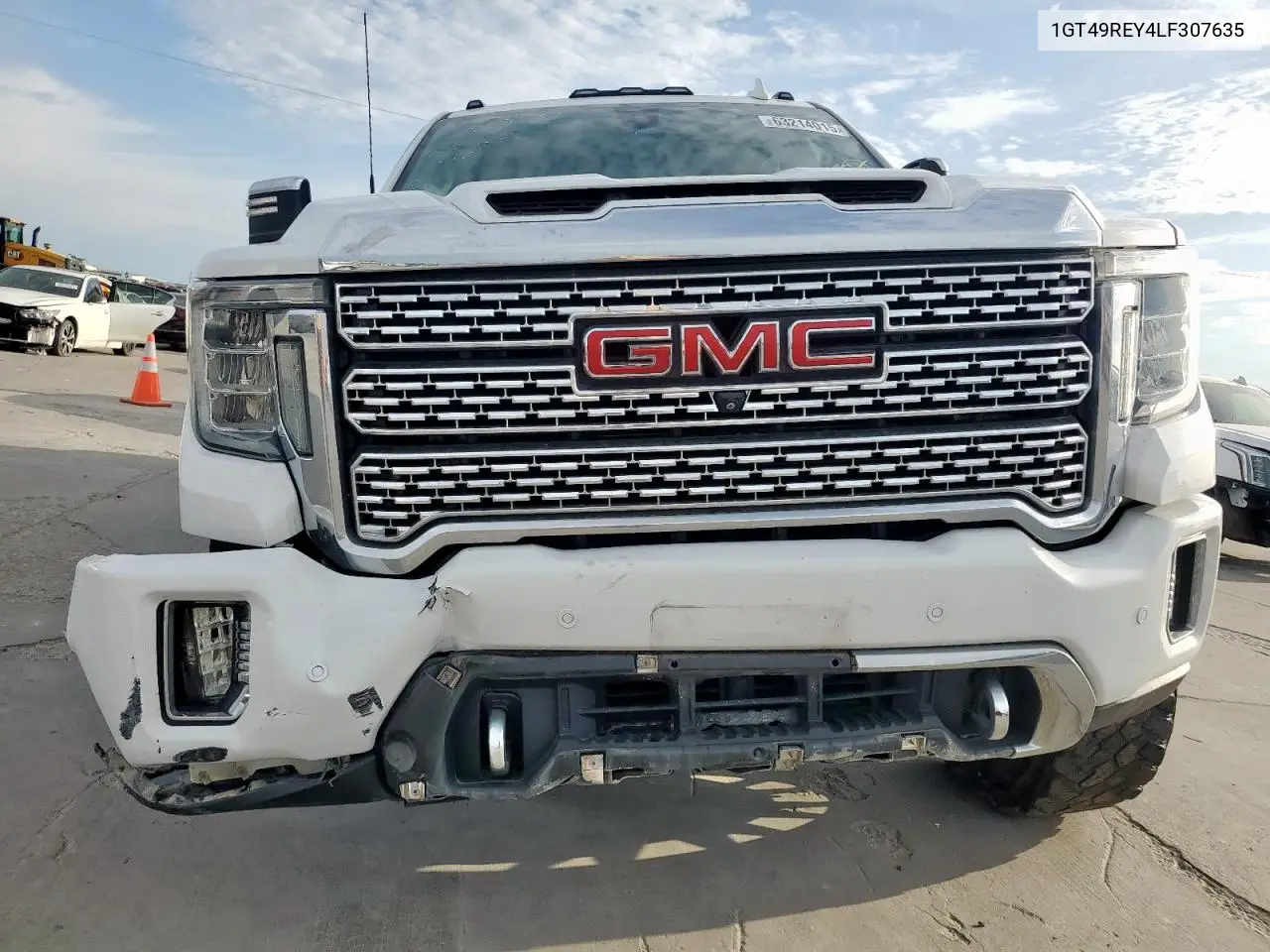 2020 GMC Sierra K2500 Denali VIN: 1GT49REY4LF307635 Lot: 63214015