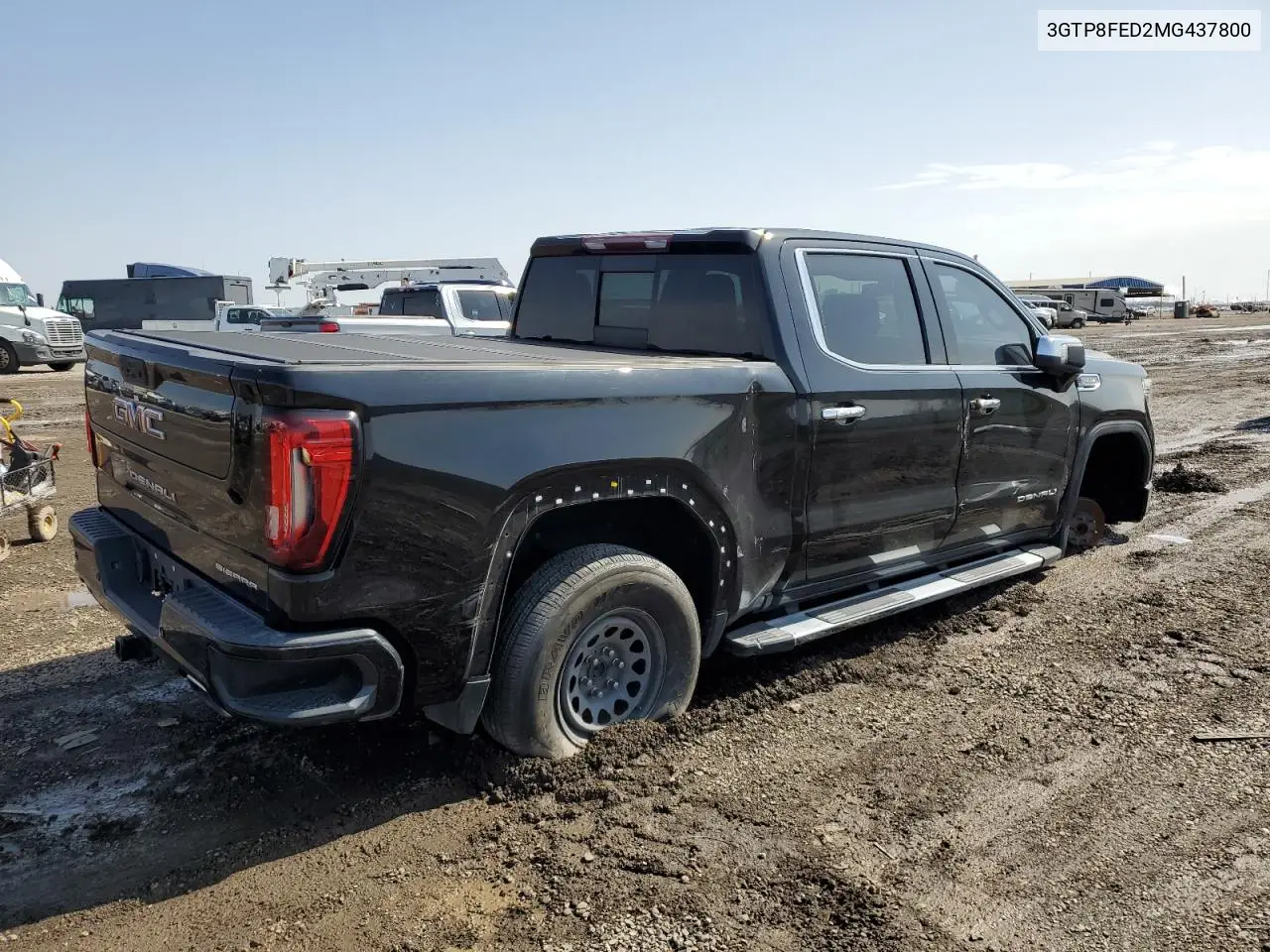 2021 GMC Sierra C1500 Denali VIN: 3GTP8FED2MG437800 Lot: 45085035
