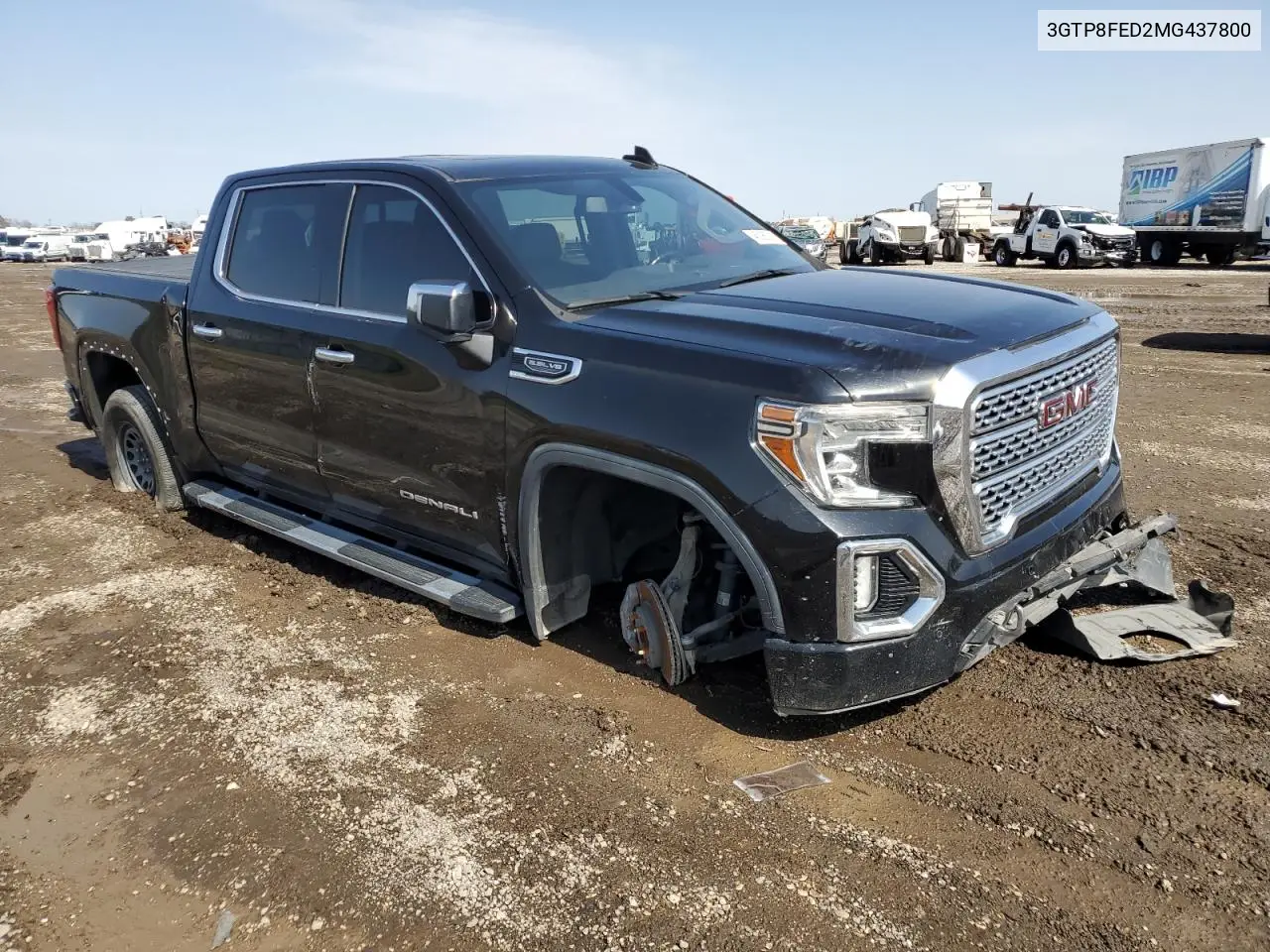 2021 GMC Sierra C1500 Denali VIN: 3GTP8FED2MG437800 Lot: 45085035