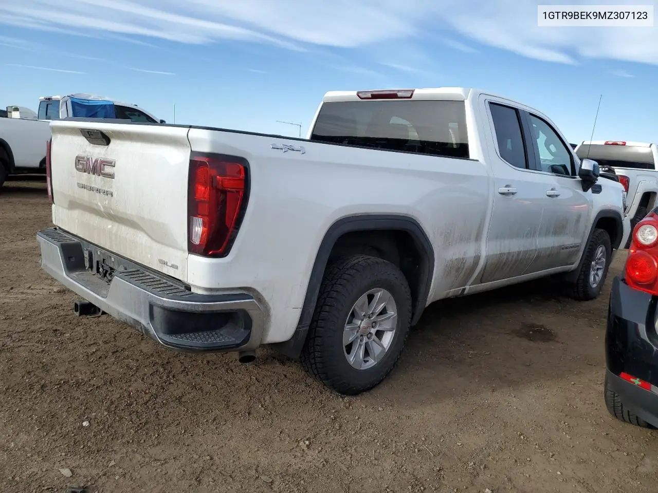 2021 GMC Sierra K1500 Sle VIN: 1GTR9BEK9MZ307123 Lot: 48255985