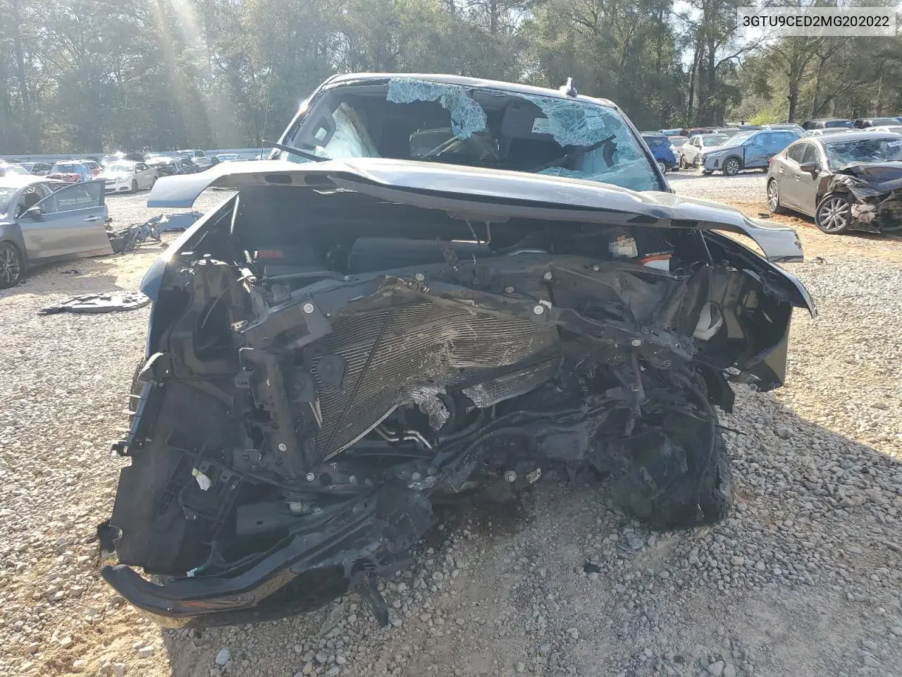 2021 GMC Sierra K1500 Elevation VIN: 3GTU9CED2MG202022 Lot: 49641665