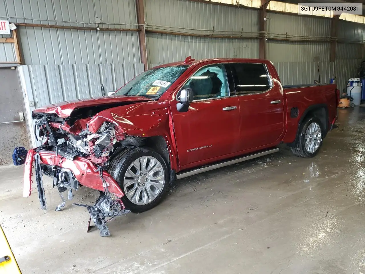 2021 GMC Sierra K1500 Denali VIN: 3GTU9FET0MG442081 Lot: 56964685