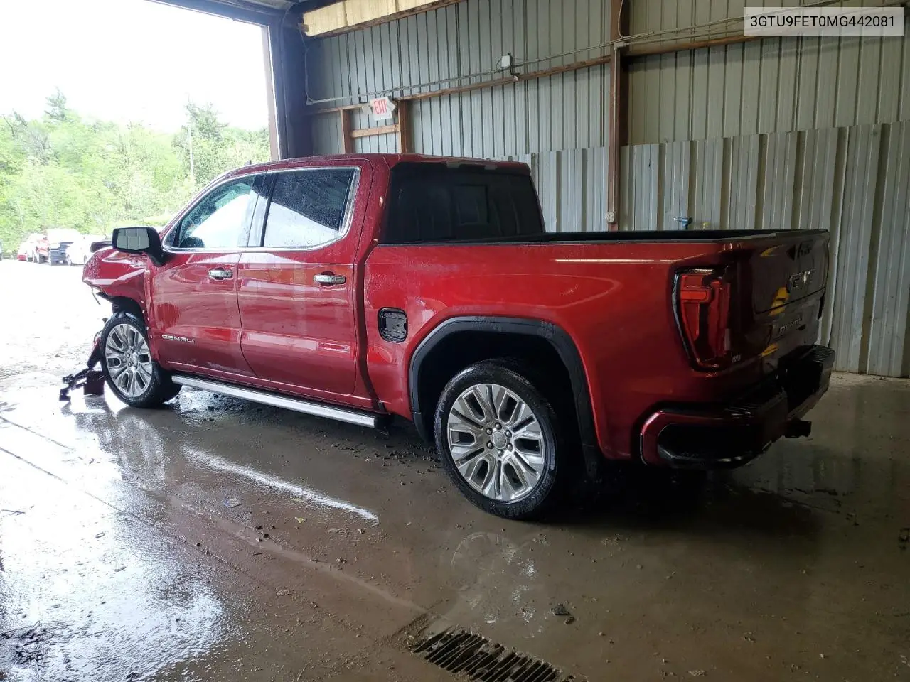 2021 GMC Sierra K1500 Denali VIN: 3GTU9FET0MG442081 Lot: 56964685