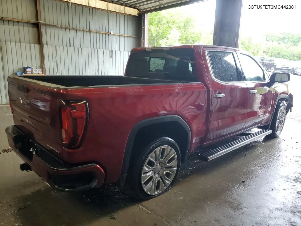 2021 GMC Sierra K1500 Denali VIN: 3GTU9FET0MG442081 Lot: 56964685