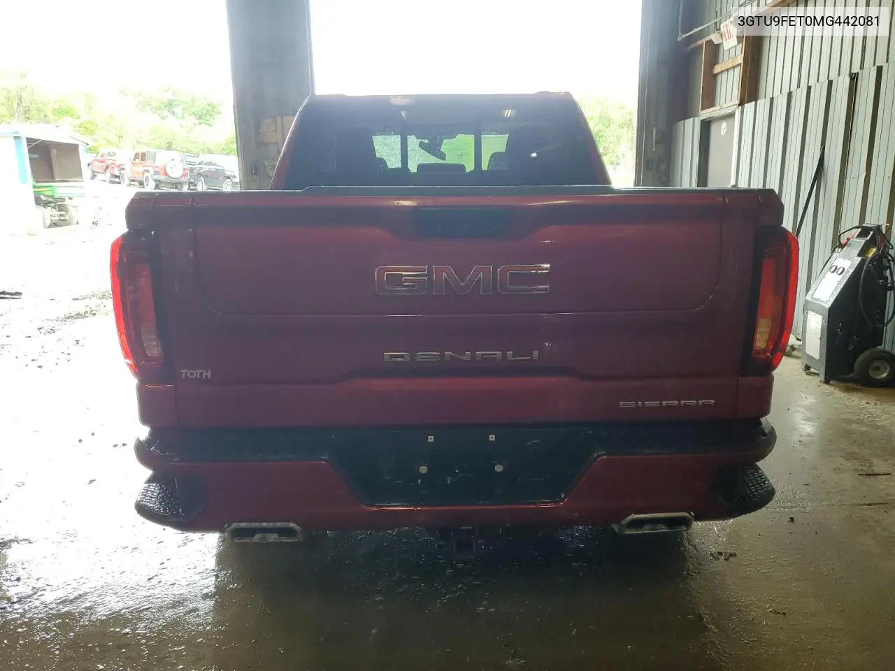 2021 GMC Sierra K1500 Denali VIN: 3GTU9FET0MG442081 Lot: 56964685