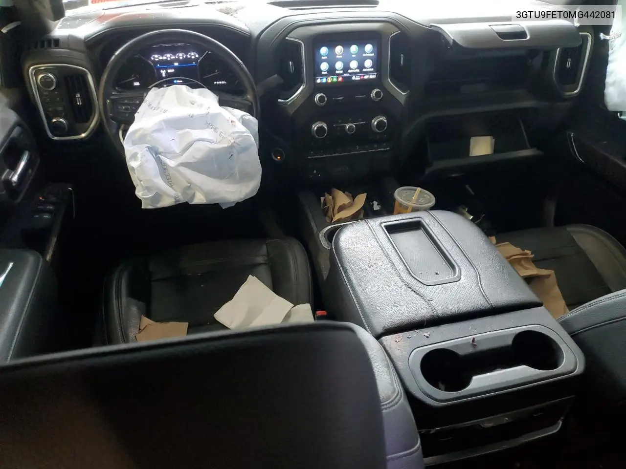 2021 GMC Sierra K1500 Denali VIN: 3GTU9FET0MG442081 Lot: 56964685