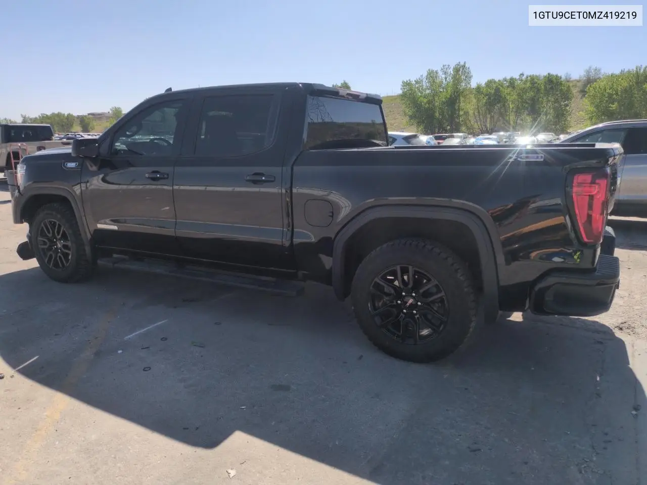 2021 GMC Sierra K1500 Elevation VIN: 1GTU9CET0MZ419219 Lot: 57103975