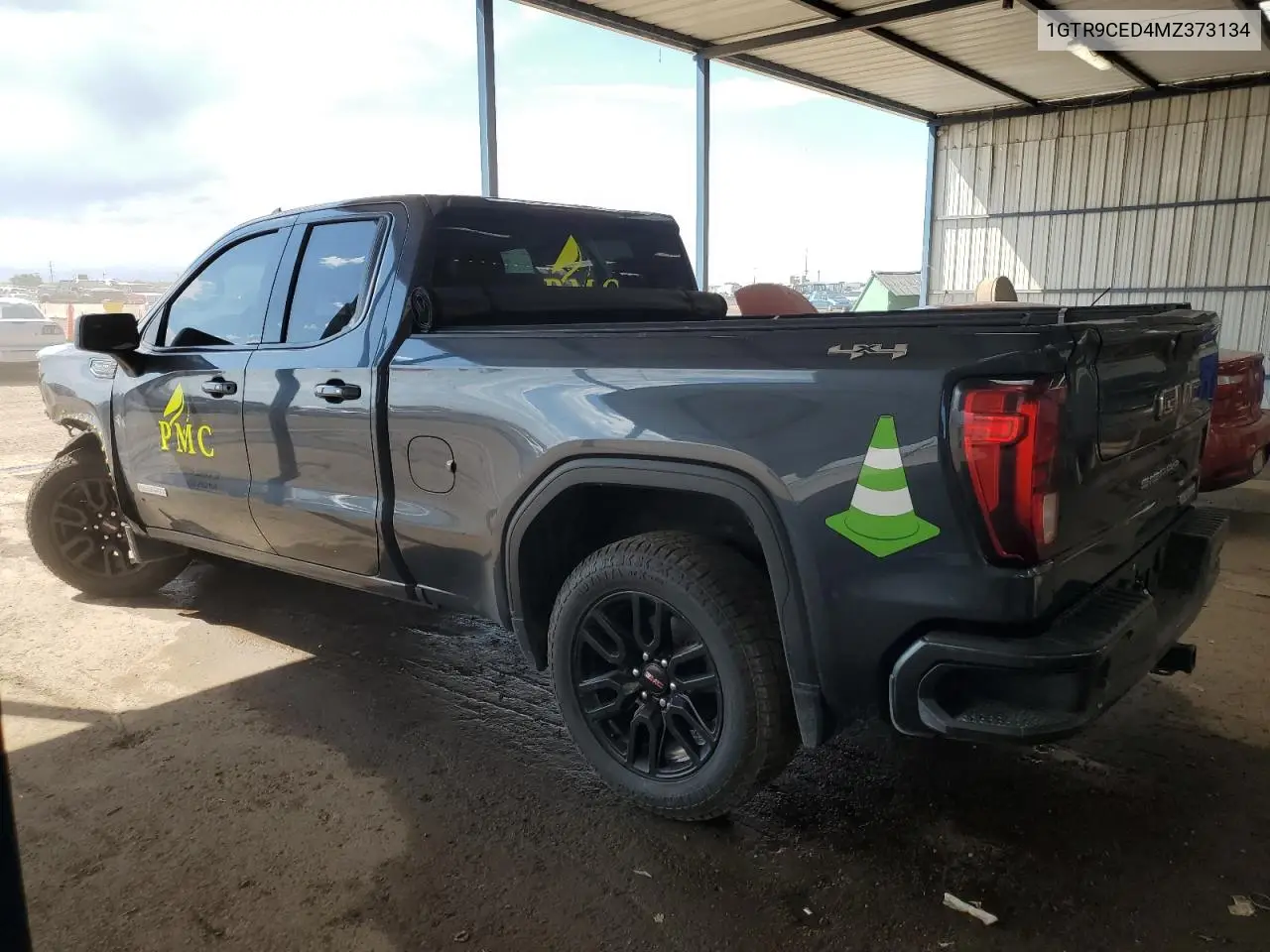 2021 GMC Sierra K1500 Elevation VIN: 1GTR9CED4MZ373134 Lot: 58294995