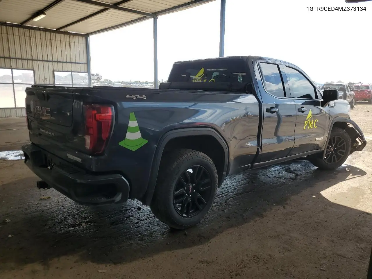 2021 GMC Sierra K1500 Elevation VIN: 1GTR9CED4MZ373134 Lot: 58294995