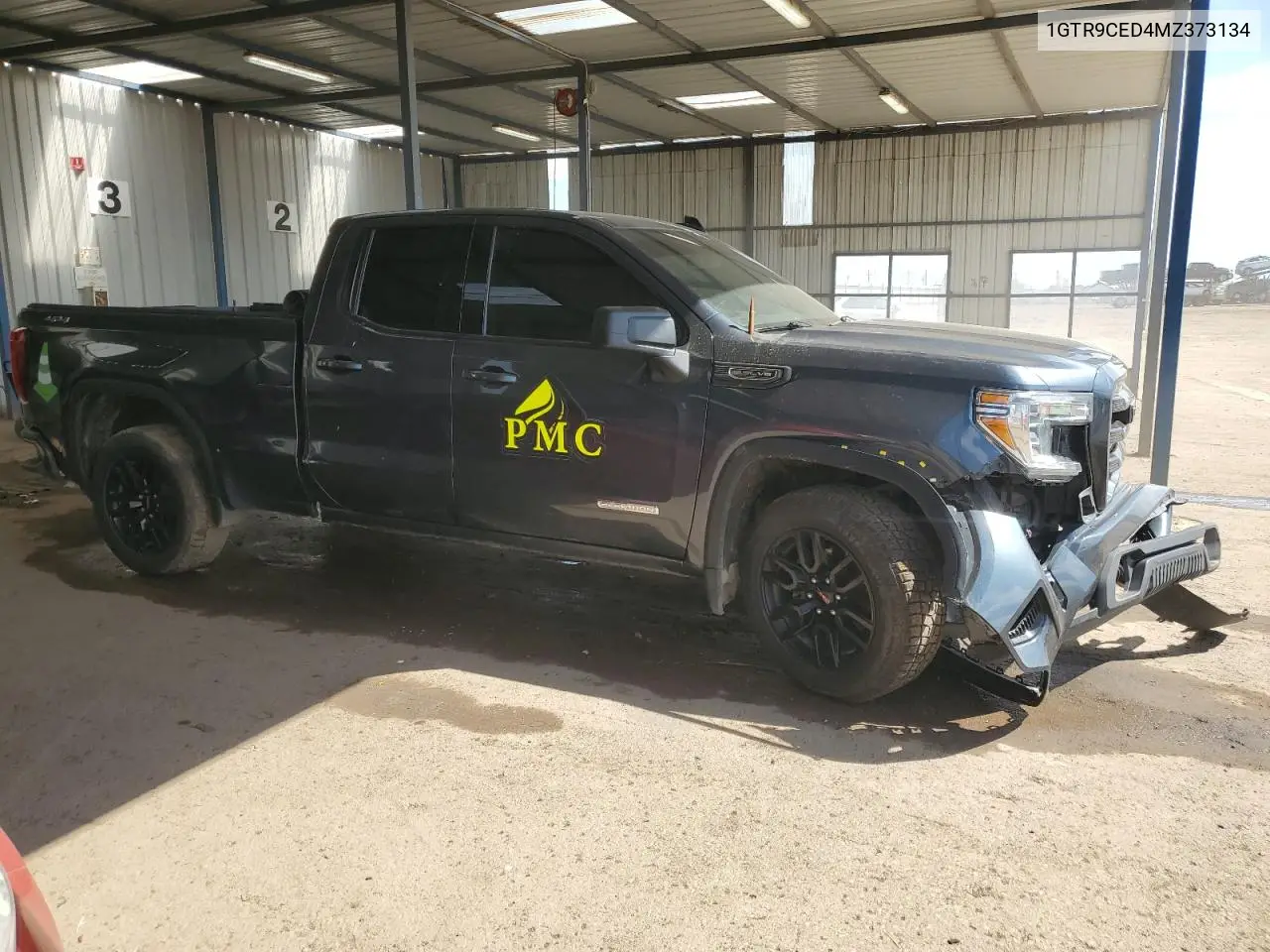 2021 GMC Sierra K1500 Elevation VIN: 1GTR9CED4MZ373134 Lot: 58294995