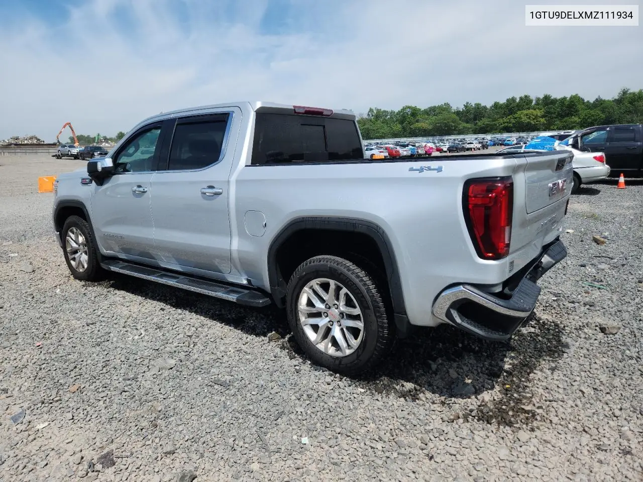 2021 GMC Sierra K1500 Slt VIN: 1GTU9DELXMZ111934 Lot: 62463575