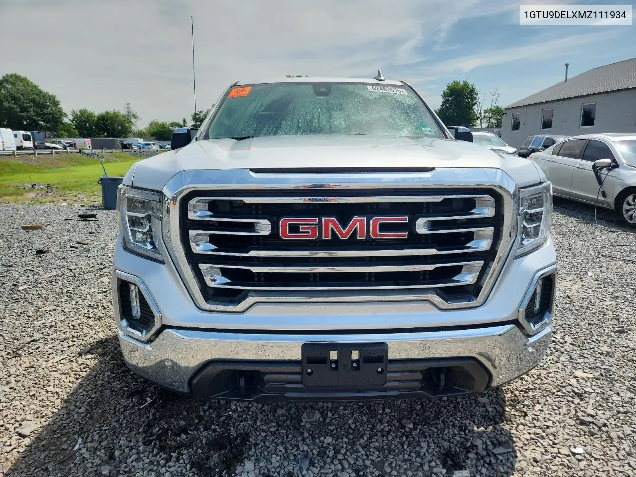 2021 GMC Sierra K1500 Slt VIN: 1GTU9DELXMZ111934 Lot: 62463575