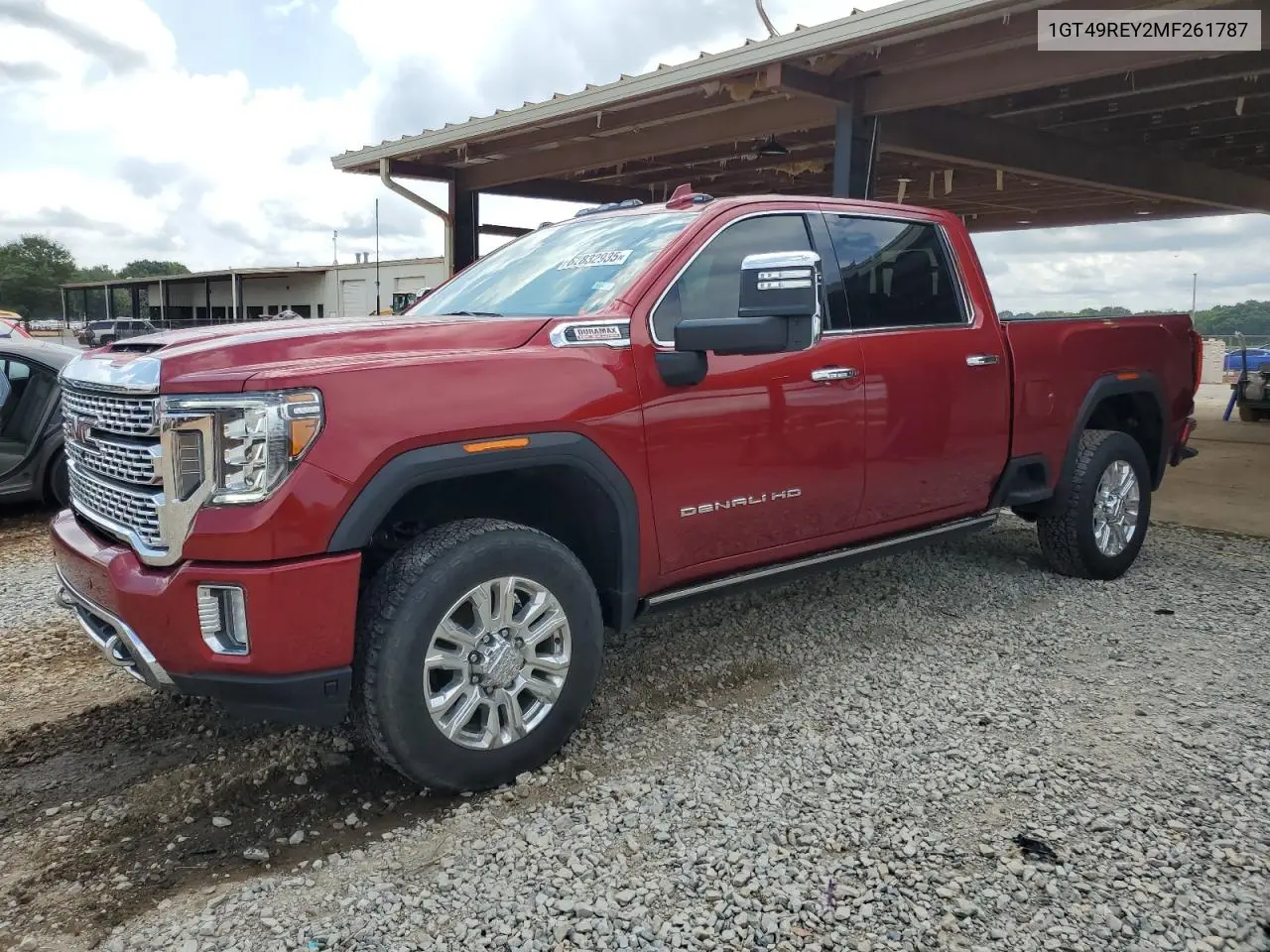 2021 GMC Sierra K2500 Denali VIN: 1GT49REY2MF261787 Lot: 62832935