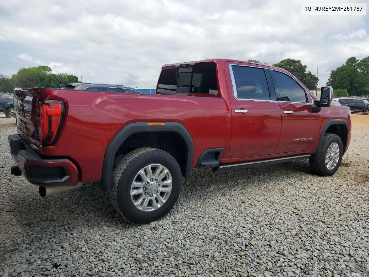 2021 GMC Sierra K2500 Denali VIN: 1GT49REY2MF261787 Lot: 62832935