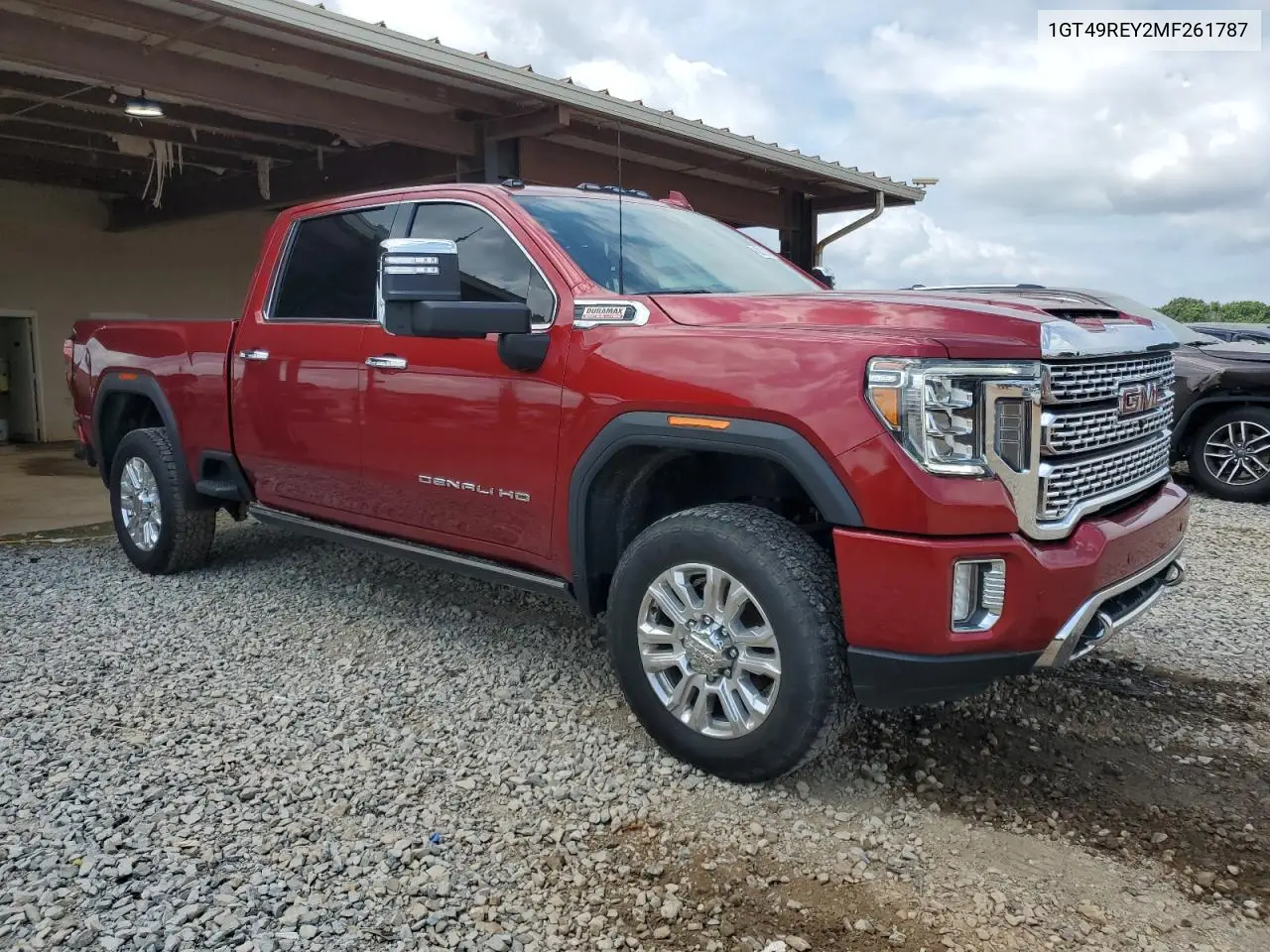 2021 GMC Sierra K2500 Denali VIN: 1GT49REY2MF261787 Lot: 62832935