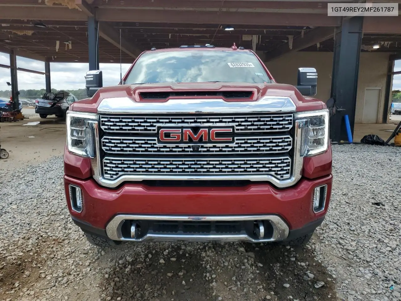 2021 GMC Sierra K2500 Denali VIN: 1GT49REY2MF261787 Lot: 62832935