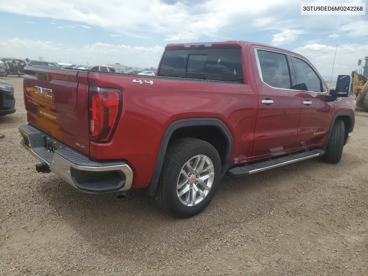 2021 GMC Sierra K1500 Slt VIN: 3GTU9DED6MG242268 Lot: 65059435