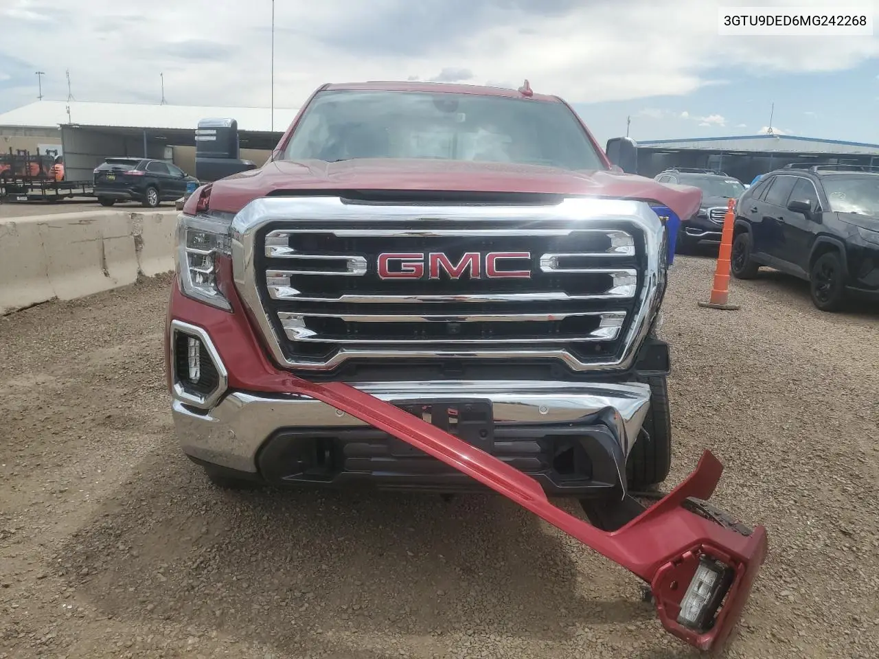 2021 GMC Sierra K1500 Slt VIN: 3GTU9DED6MG242268 Lot: 65059435