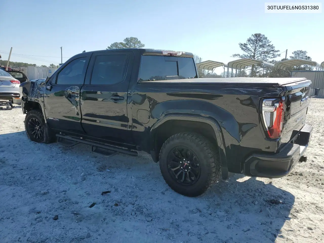 2022 GMC Sierra K1500 At4X VIN: 3GTUUFEL6NG531380 Lot: 45738495