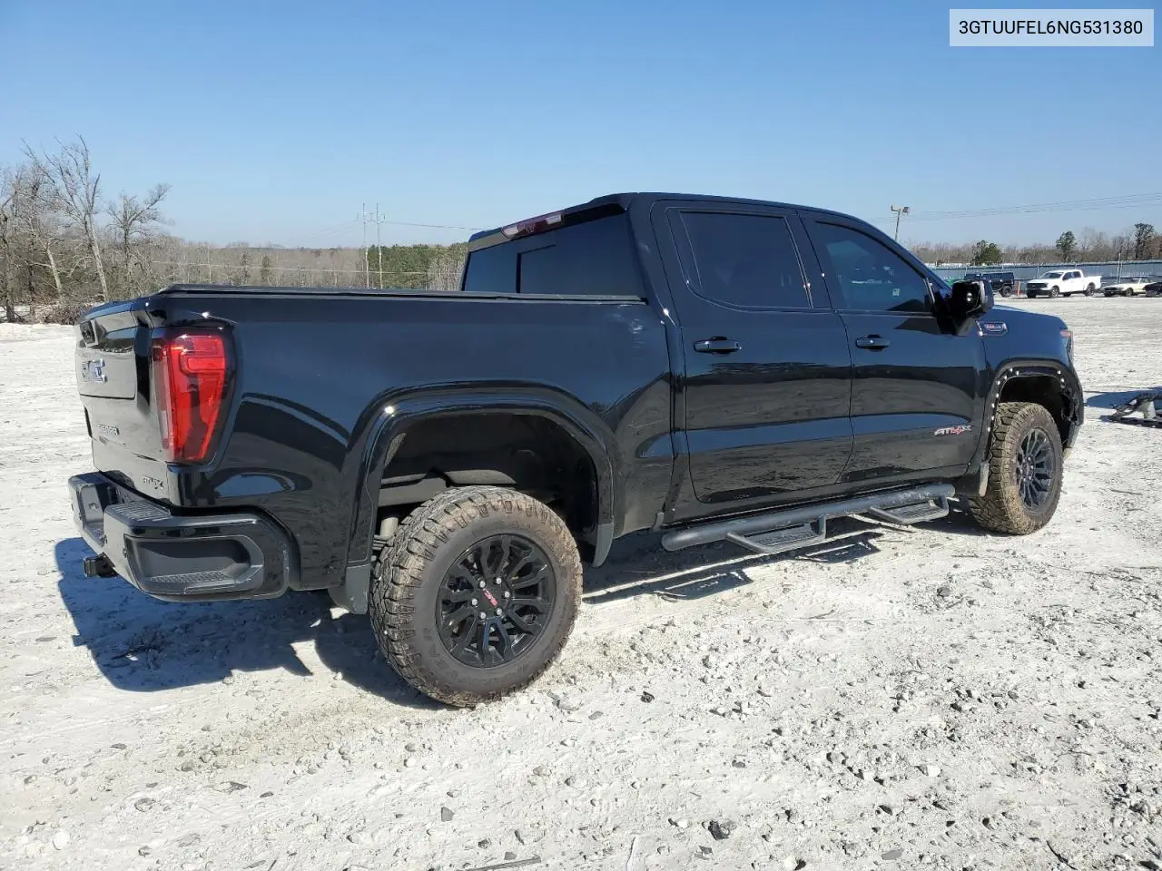 2022 GMC Sierra K1500 At4X VIN: 3GTUUFEL6NG531380 Lot: 45738495