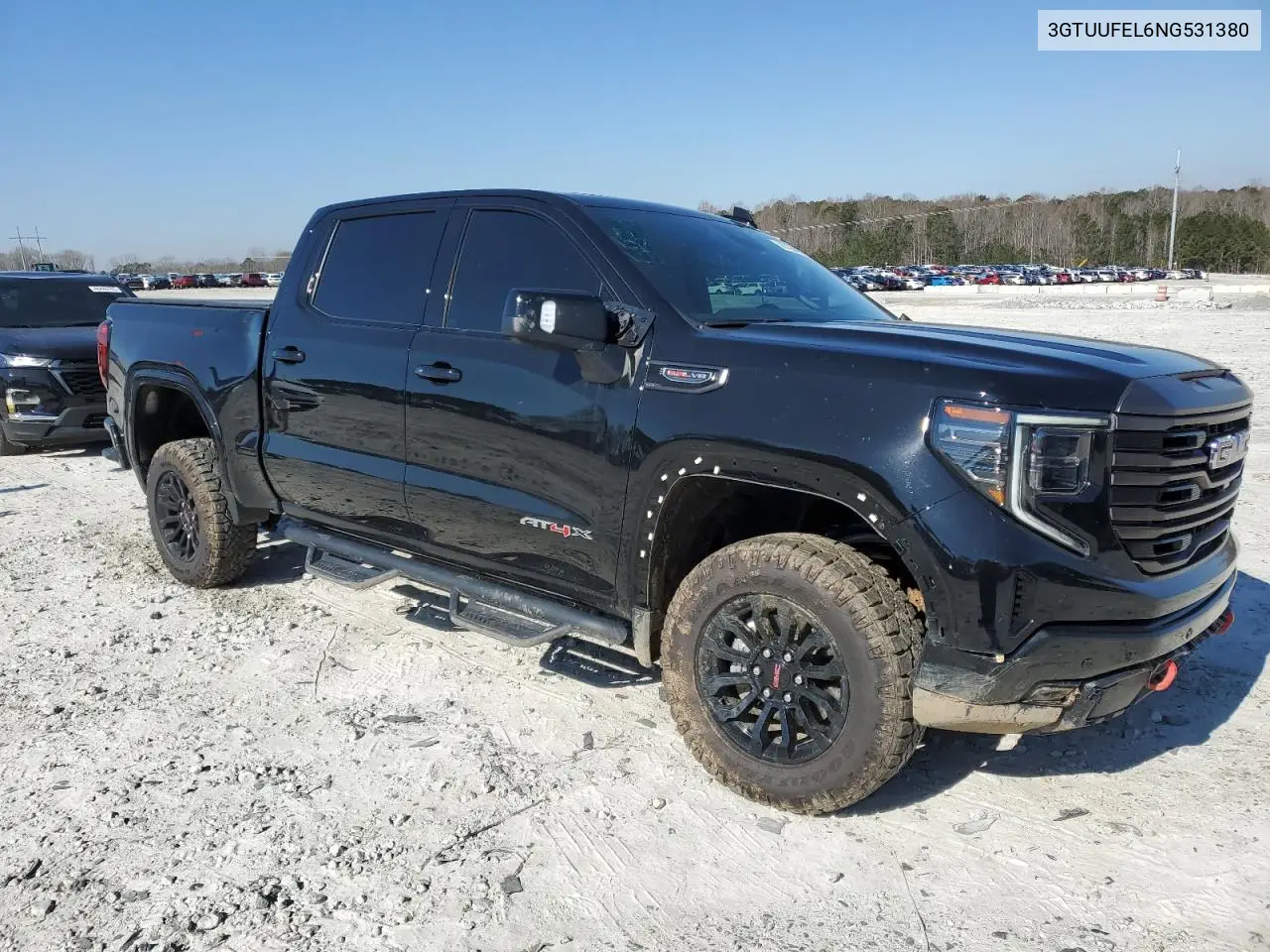 2022 GMC Sierra K1500 At4X VIN: 3GTUUFEL6NG531380 Lot: 45738495